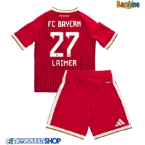 Maglie da calcio Bayern Munich Konrad Laimer #27 Prima Maglia Bambino 2026-27 Manica Corta + Pantaloni corti)